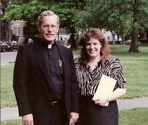 Me and Dad at College Graduation