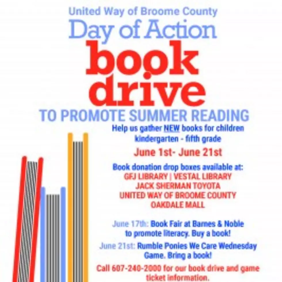 United Way of Broome County Day of Action Book Drive